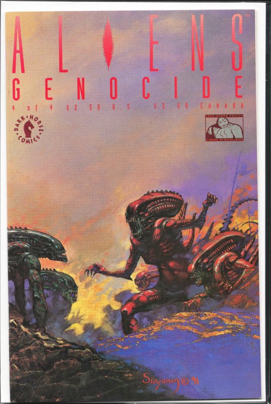 Aliens: Genocide #4 (1992) Alien / Aliens