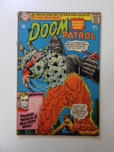 Doom Patrol #106 VG condition top staple detached from cover 1/4 spine split