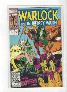 High Grade WARLOCK AND THE INFINITY WATCH 1st 1-8 Lot  Thanos Gamora NM