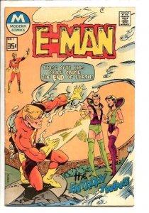 E-MAN #2-MODERN COMICS EDITION-STANTON ART VG