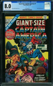 Giant-Size Captain America (1975) CGC 8.0 VF