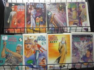 Manga Comics Lot of 43 Jademan Blood Sword Drunken Fist Oriental Heroes Buddha