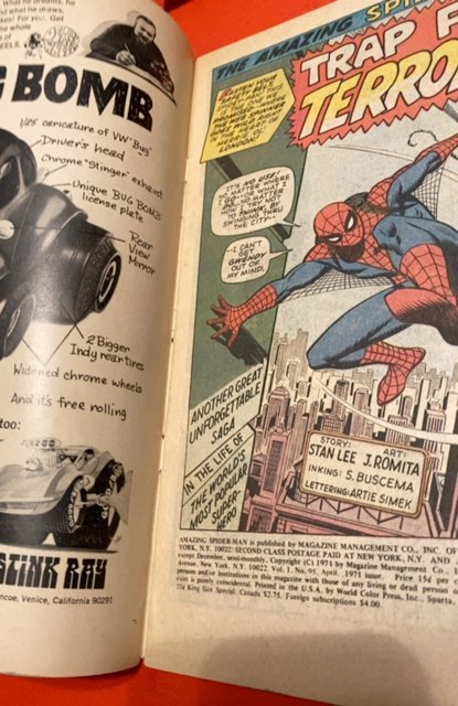 The Amazing Spider-Man #95 (1971)Spidey in London