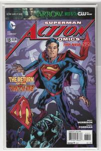 ACTION COMICS (2011 DC) #13 NM- FIRST PRINT