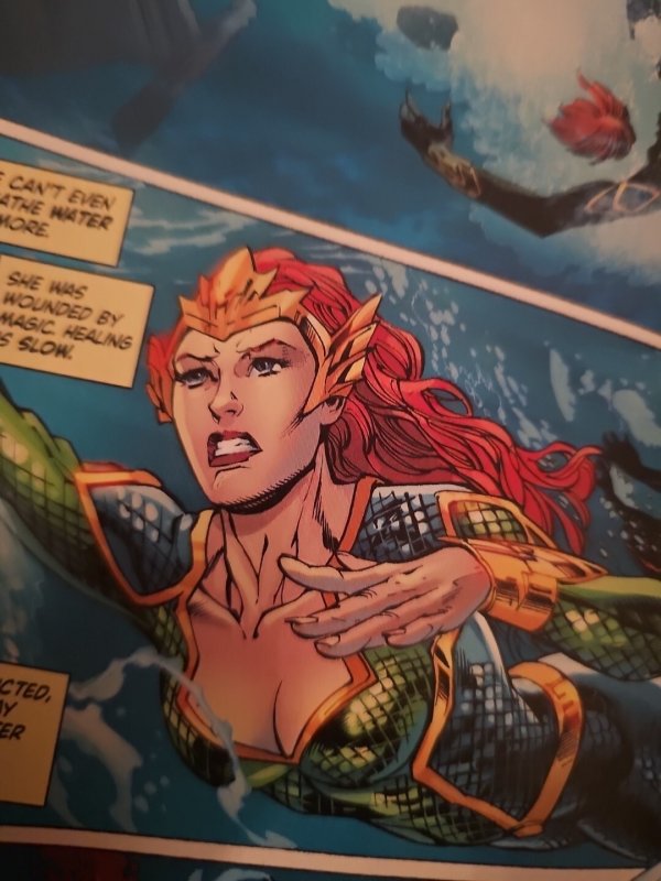 NEW 100 PAGE GIANT WALMART DC AQUAMAN 1 VF+ VS BLACK MANTA