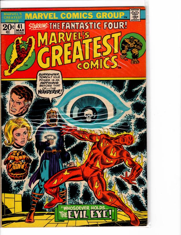 Marvel's Greatest Comics (1969) Fine (6.0)