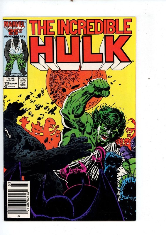 The Incredible Hulk #329 (1987) Hulk Marvel Comics