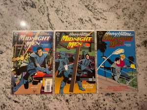 3 Midnight Men Heavy Hitters Marvel Epic Comic Books # 1 2 3 NM Chaykin RH2