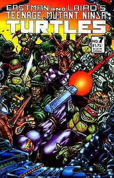 Teenage Mutant Ninja Turtles (1st Series) #7 VF; Mirage | save on shipping - det