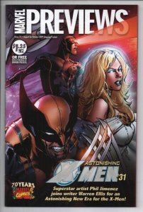 MARVEL PREVIEWS #72, NM, 2009, Wolverine Necrosha New Mutants
