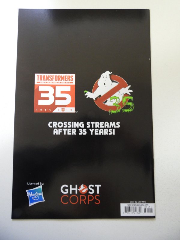 Transformers/Ghostbusters #1 Cover C (2019) VF Condition