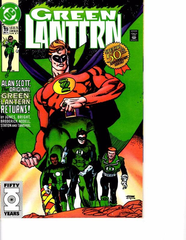 Lot Of 2 DC Comic Book Green Lantern #19 and Mosaic #1  AH12