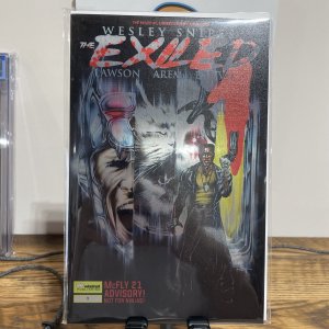 The Exiled #1 - METAL COVER VARIANT Whatnot Exclusive Comic Book Wesley Snipes