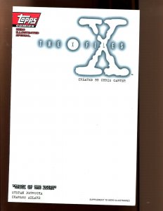 THE X FILES: TRICK OF THE LIGHT - TOPPS HERO ILLUSTRATION SPECIAL (9.2) 1995