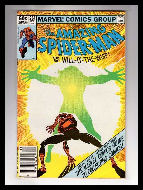 The Amazing Spider-Man #234 (1982) WILL-O'-THE-WISP Appearance! / ID#668