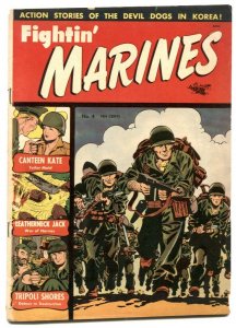 Fightin' Marines #4 1952- -MATT BAKER- Canteen Kate- VG