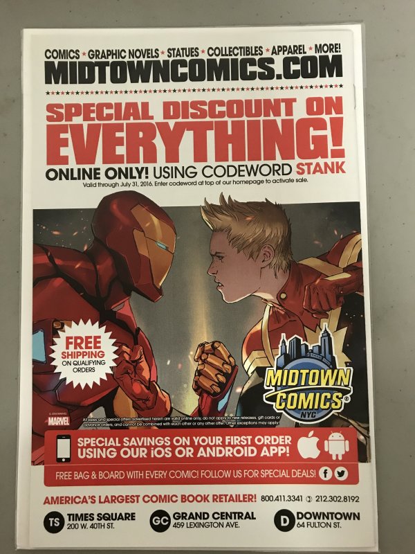 Civil War II: Kingpin #1 Incentive Esad Ribic Variant (2016) (9.2)