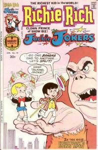 RICHIE RICH & JACKIE JOKERS (1973-1982) 19 VF-NM COMICS BOOK