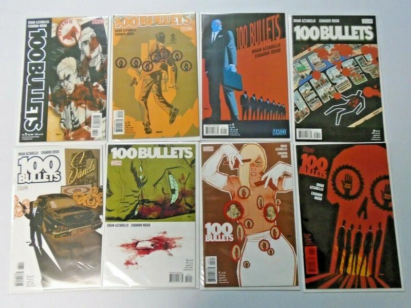 100 Bullets lot #1 reprint to #100 - 43 different books - average 8.0 - 1999