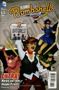 DC Comics: Bombshells #13 VF/NM; DC | save on shipping - details inside