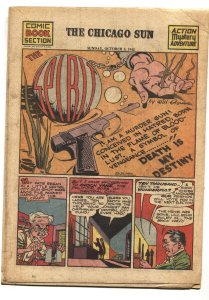 Spirit Section Oct 4 1942- Eisner- Lou Fine- Lady Luck vg