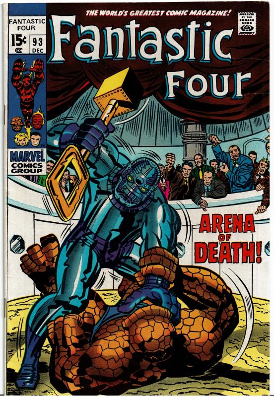 Fantastic Four #93, 5.0 or Better
