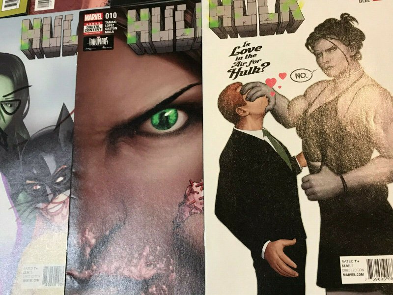 HULK#1-11 VF/NM LOT SHE-HULK 2016 MARVEL COMICS