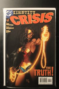 Identity Crisis #4 Second Printing Variant (2004)