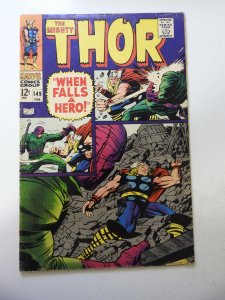 Thor #149 (1968) VG+ Condition