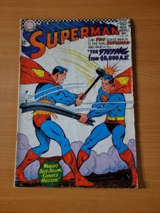 Superman #196 ~ VERY GOOD VG ~ 1967 DC Comics