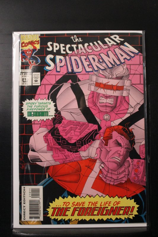 The Spectacular Spider-Man #210 Direct Edition (1994)