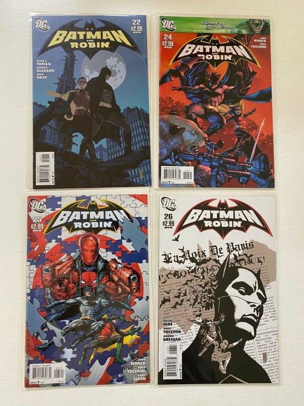 Batman and Robin variants lot 12 different issues 8.0 VF (2009-11) 
