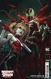 Harley Quinn #25 Cvr F Kael Ngu Dc Spawn Card Stock Var DC Comics Comic Book