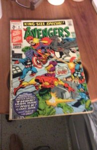 The Avengers Annual #4 (1971)  Black Knight vs Thor, I.M., Hulk, Giant-Man FN+