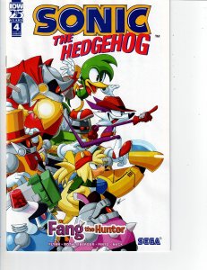 Sonic the Hedgehog Fang the Hunter 1, 2, 3, 4 all cvr B