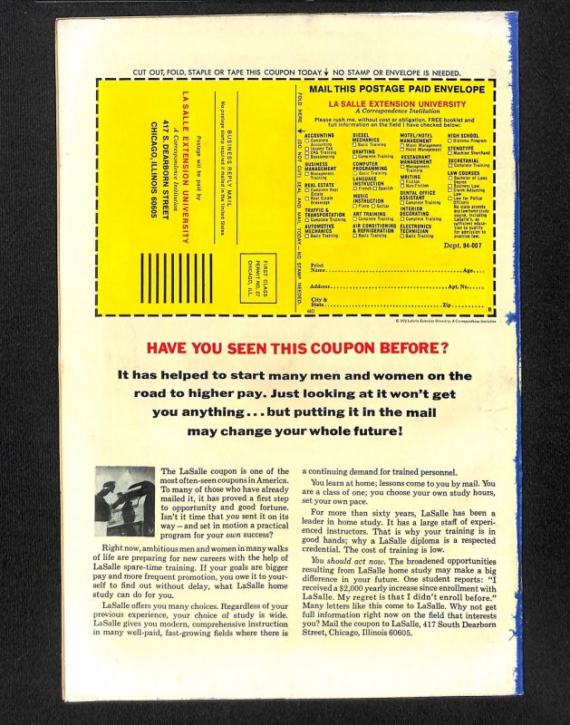 Supernatural Thrillers #6 FN+ 6.5