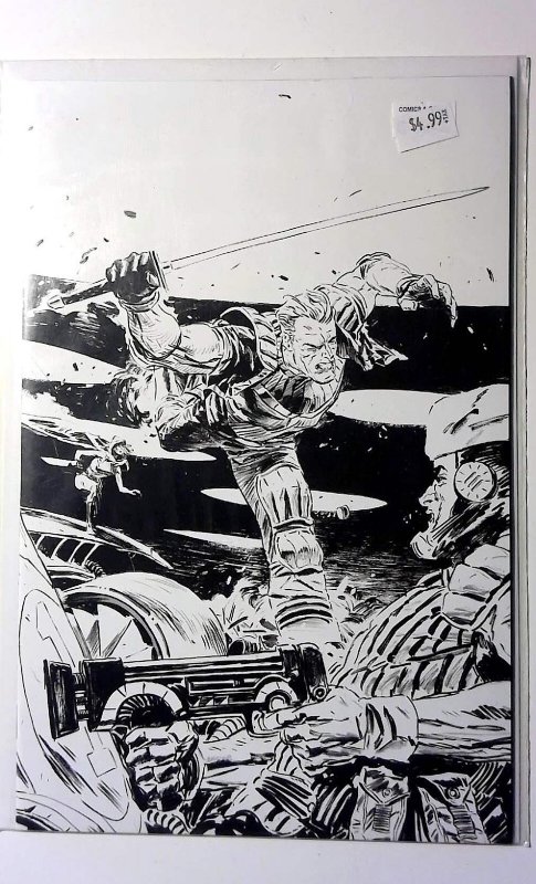 Higher Earth #5 C (2012) Boom! Studios Virgin B&W Var 1st Print Comic Book
