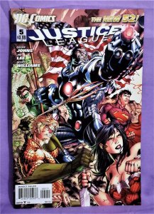 JUSTICE LEAGUE #1 - 8 Geoff Johns JIm Lee Shazam DC New 52 (DC, 2011)! 