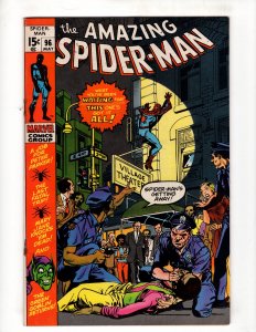 The Amazing Spider-Man #96 (1971) Key Issue - *NOT APPROVED by CCA*  / ID#212-A