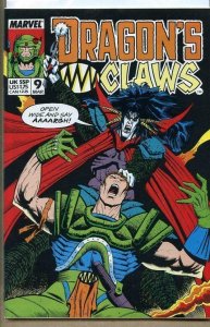 DRAGONS CLAWS #9, VF/NM, Marvel, 1988 1989, more in store