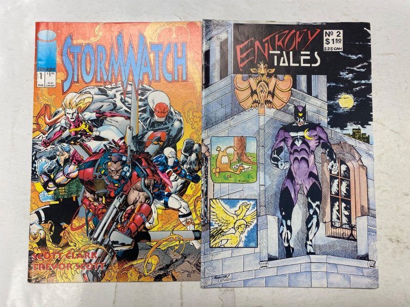 6 IMAGE comic books Storm Watch Entropy Tales Wildcore Spartan Prudence 34 KM39