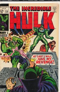 The Incredible Hulk #114 (1969) Hulk