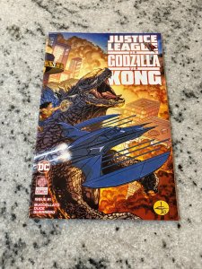 Lot Of 7 Justice League Vs Godzilla Vs Kong DC Comics # 1 2 3 4 5 6 7 NM 2 J424