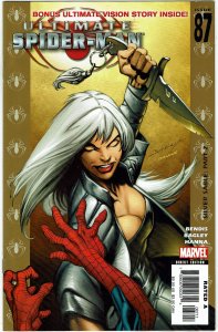 Ultimate Spider-Man #87 Brian Bendis Kitty Pryde Silver Sable NM