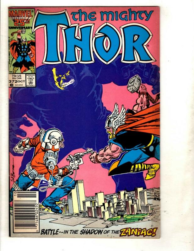 11 The Mighty Thor Marvel Comics # 347 349 350 351 352 353 356 357 372 + J334