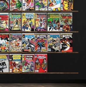 Huge Lot 150+ Comics with Iron Man, Marvel Tales, Marvel Age, Kickers & More!