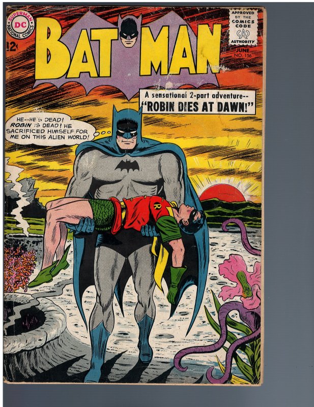 Batman #156 (1963) - 1st Dr. Hurt