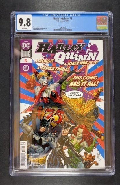 Harley Quinn #75 (2020) CGC 9.8 FINAL ISSUE!