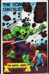 The Comic Checklist for Marvel Comics (1982)