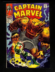 Captain Marvel (1968) #6